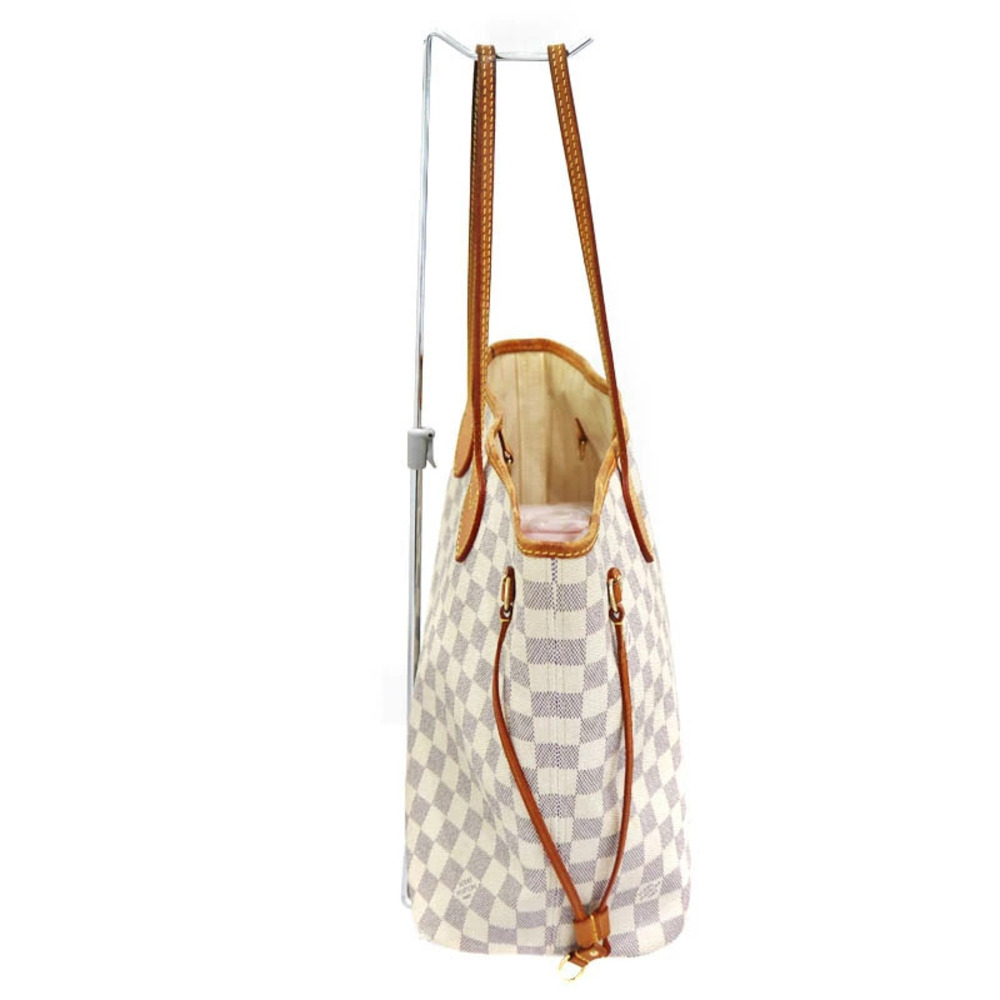 Louis Vuitton Neverfull Damier Azur White - Picture 4 of 6